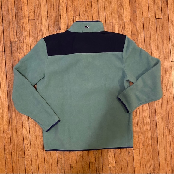 Vineyard Vines Snap T Fleece Pullover Large Mens - Picture 5 of 5